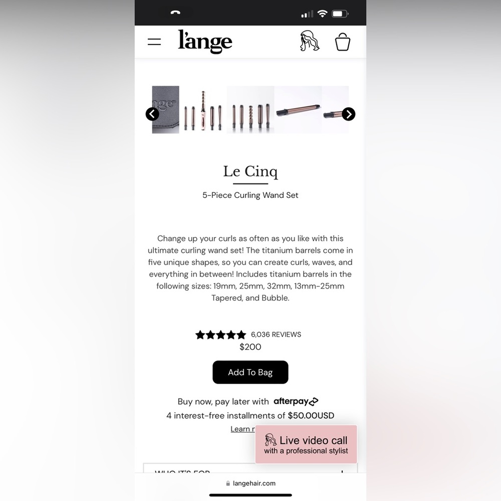 Lange Le Cinc tool set